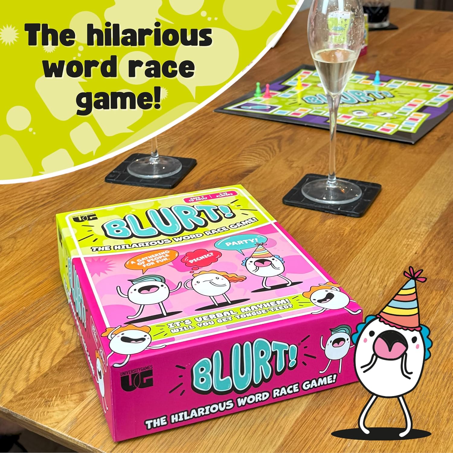 University Games Blurt Board Game