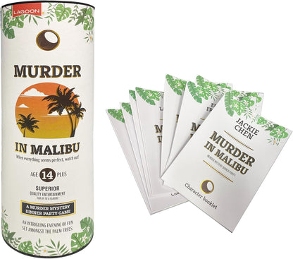 University Games Murder in Malibu Murder Mystery Game