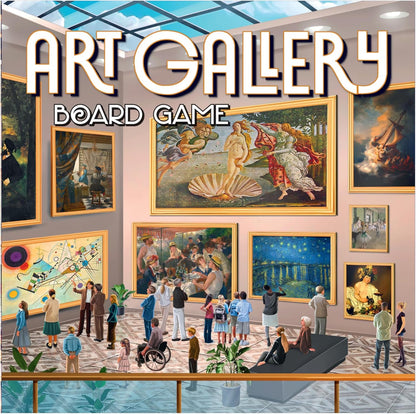 University Games Art Gallery Board Game