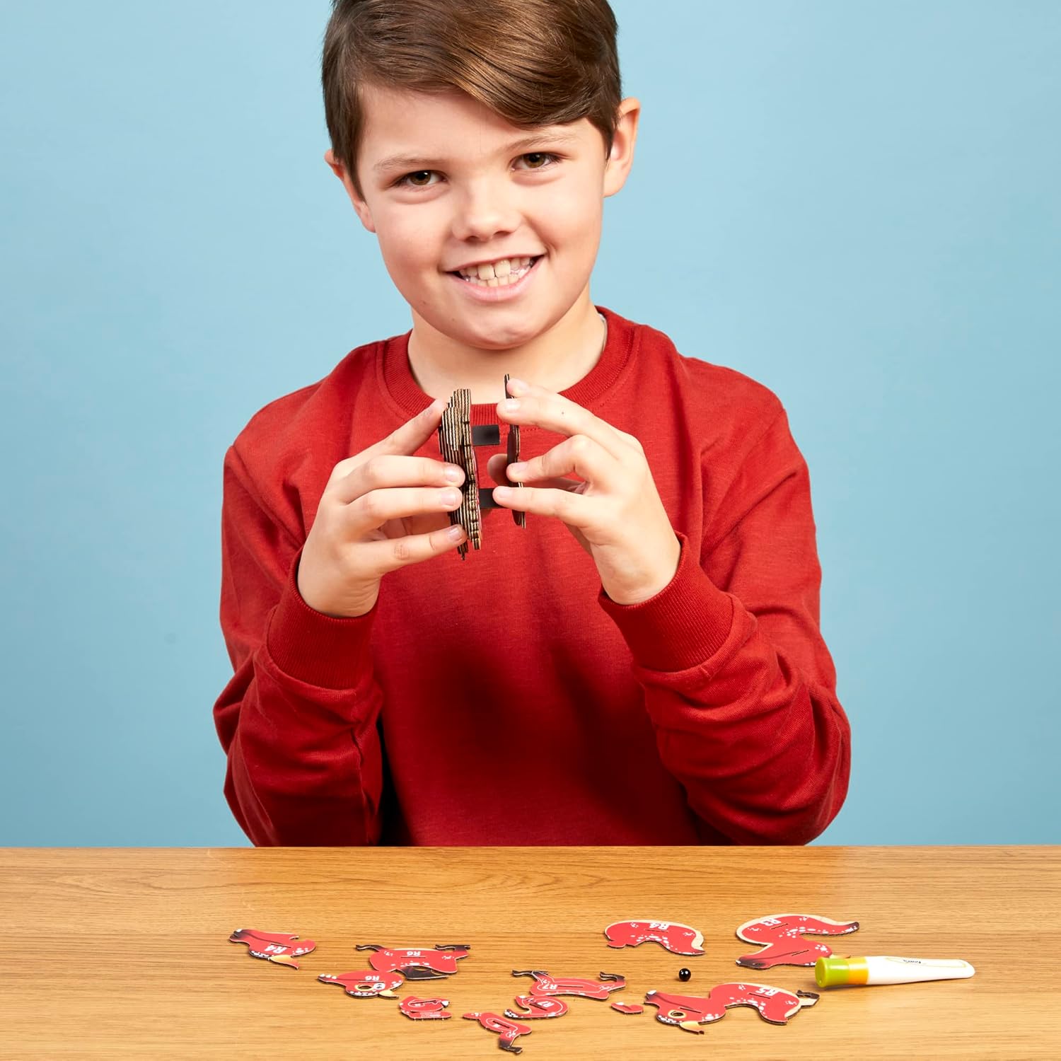 EUGY Red Dragon Craft Kit