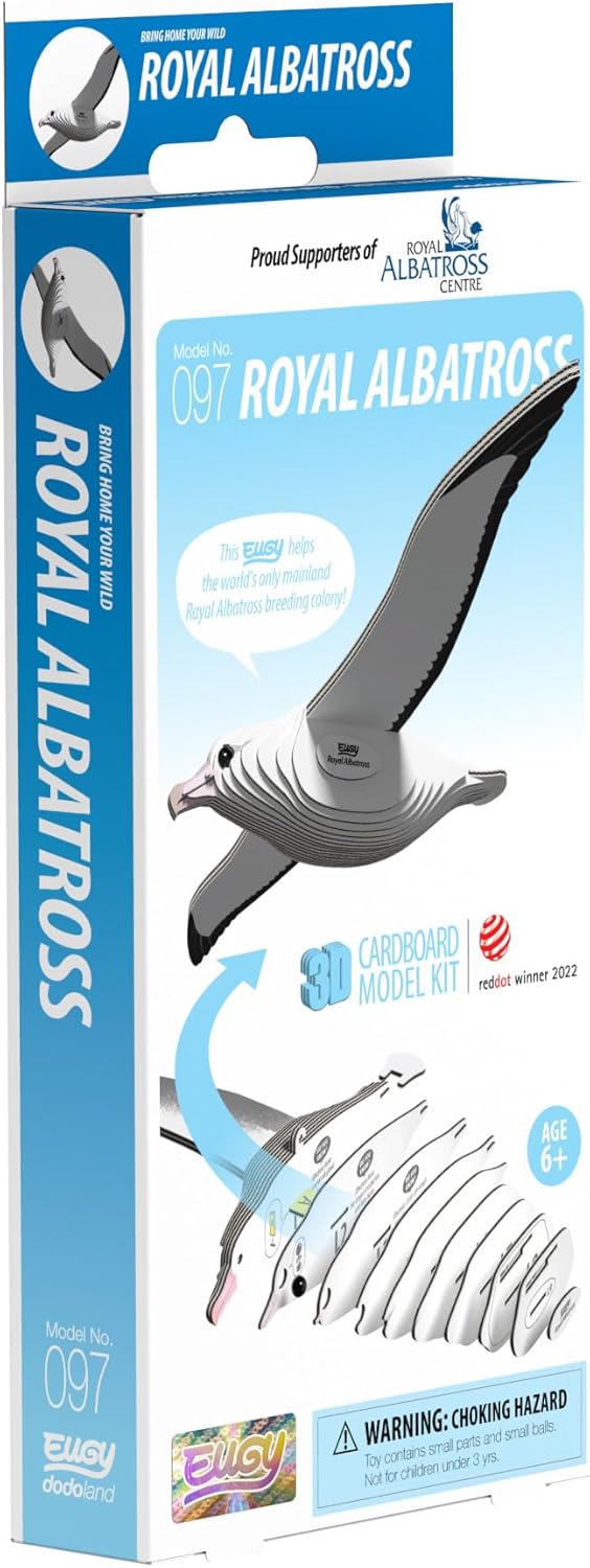 EUGY Royal Albatross 3D Model Craft Kit