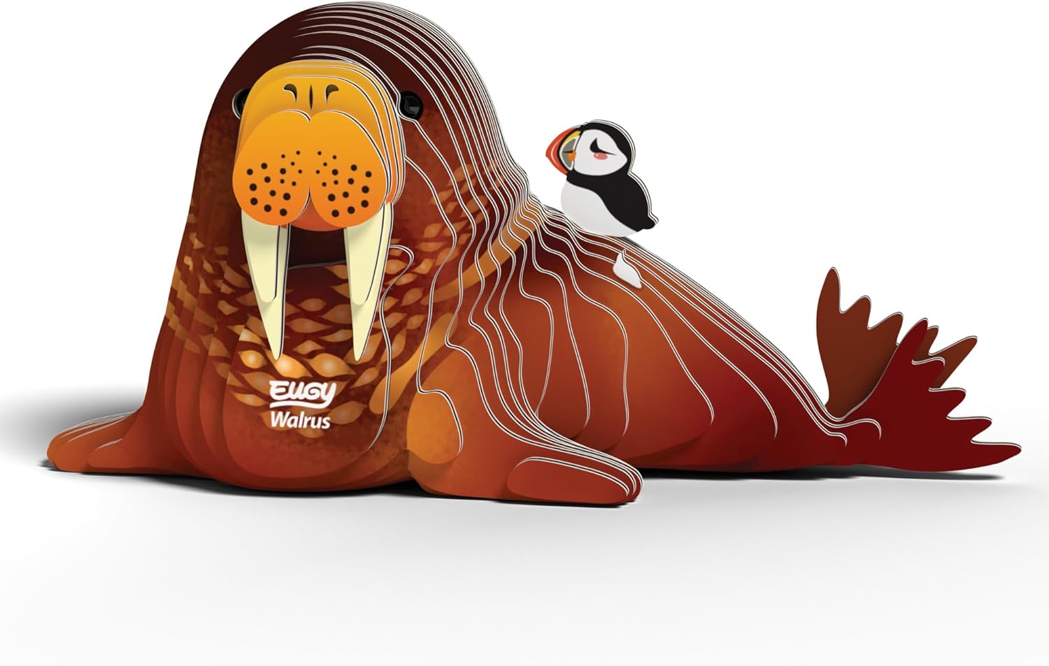 EUGY Walrus 3D Model Craft Kit