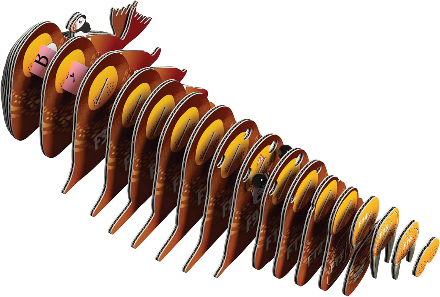 EUGY Walrus 3D Model Craft Kit