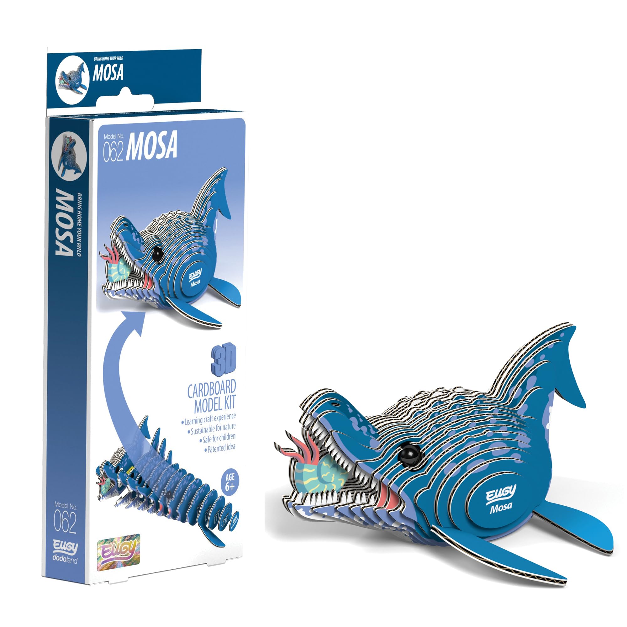 EUGY D5073 Mosa 3D Model Craft Kit