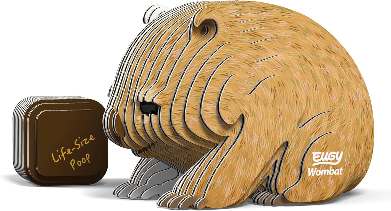 EUGY D5074 Wombat 3D Model Craft Kit