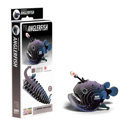 EUGY D5080 Anglerfish 3D Model Craft Kit