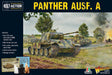 Panther Ausf A - 1:56 / 28mm Plastic Scale Model Tank For Bolt Action by Warlord Games - Highly Detailed World War 2 Miniatures for Table-top Wargaming