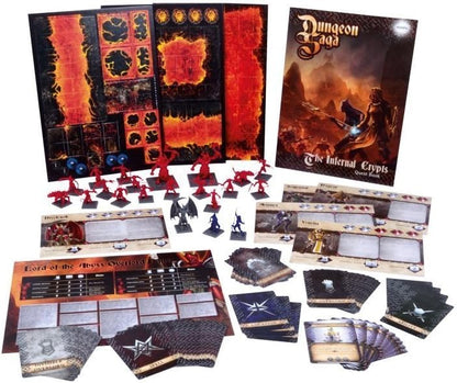 Mantic Games MGDS05 - The Infernal Crypts - Dungeon Saga the Dwarf Kings Quest Expansion - Fantasy 28mm Miniature Adventure Strategy Board Game - English Edition