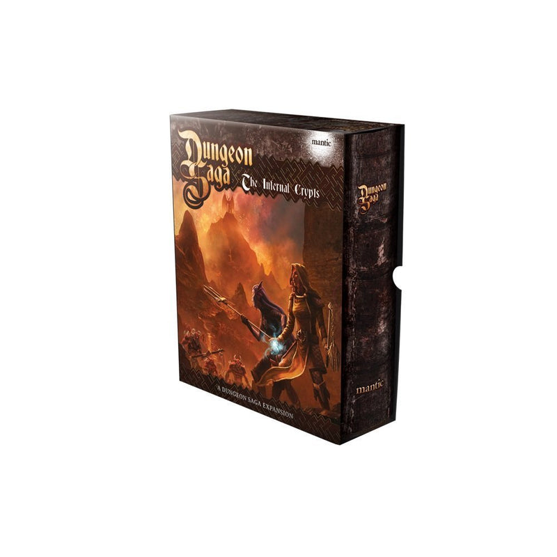 Mantic Games MGDS05 - The Infernal Crypts - Dungeon Saga the Dwarf Kings Quest Expansion - Fantasy 28mm Miniature Adventure Strategy Board Game - English Edition