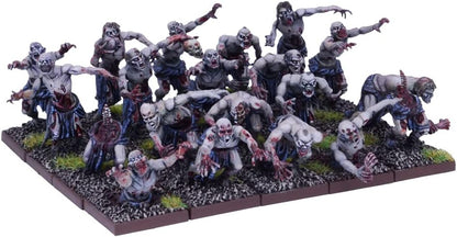 Mantic MGKWU33-1 Zombie Horde Miniature Model, Multicolour