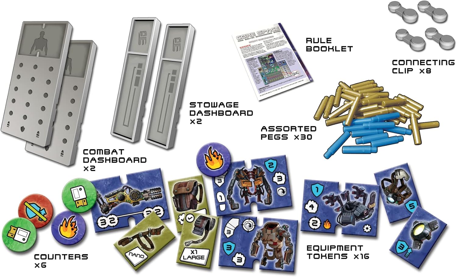 Core Space: First Born - Utility Dashboards