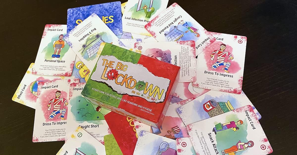 The Big Lockdown - A Card Game For People Who Like Hoarding And Hygiene