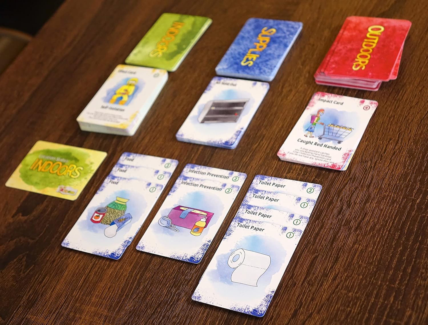 The Big Lockdown - A Card Game For People Who Like Hoarding And Hygiene