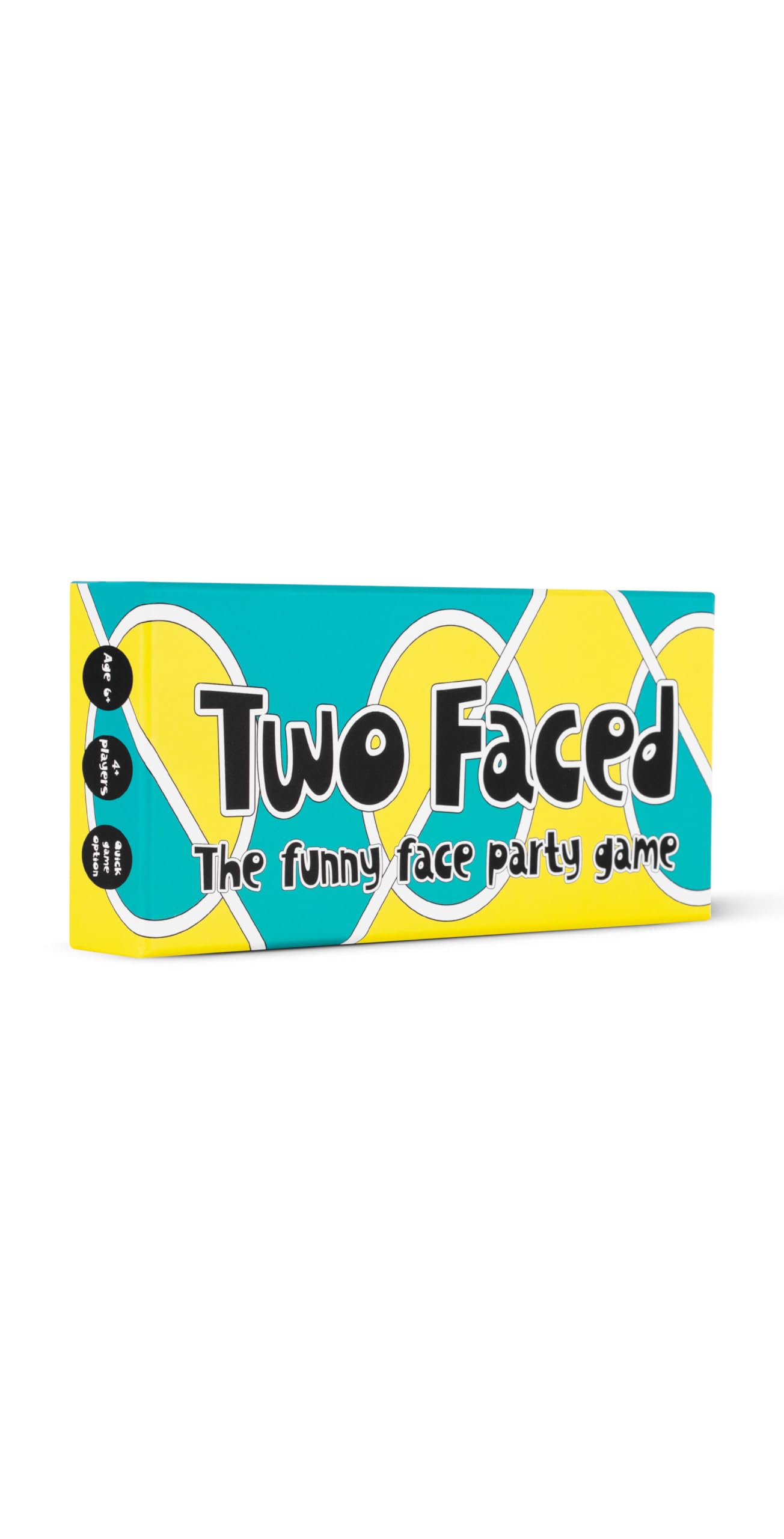 Two Faced, Extreme charades for your face! A hilarious party game for all the family. Not your usual family board game.