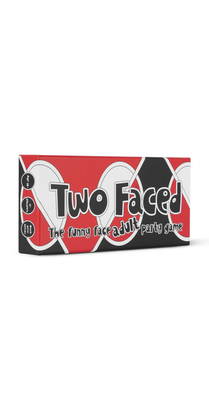 Two Faced Game Adult Edition. Extreme charades for your face. Funny adult party game. The king of games for adults!