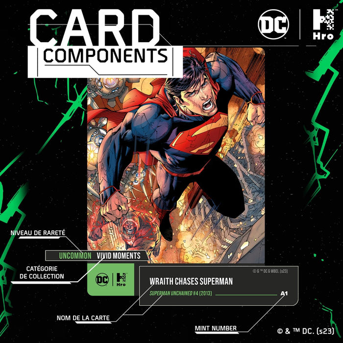 Hro 10041050-0001 DC Hybrid Trading Card Chapter 4 The Flash-4-Pack, Schwarz