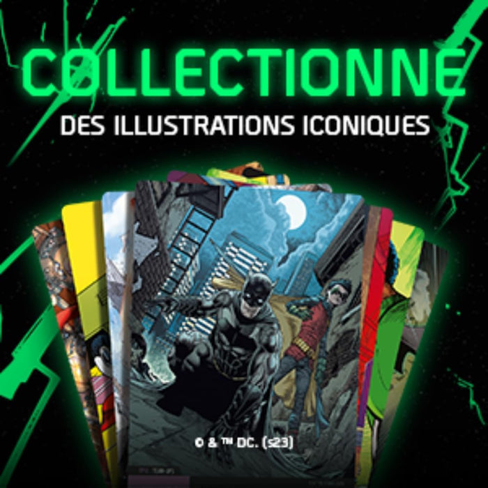 Hro 10041050-0001 DC Hybrid Trading Card Chapter 4 The Flash-4-Pack, Schwarz