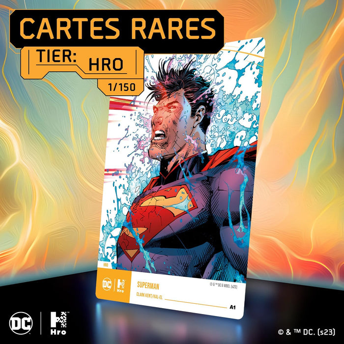 Hro 10041050-0001 DC Hybrid Trading Card Chapter 4 The Flash-4-Pack, Schwarz