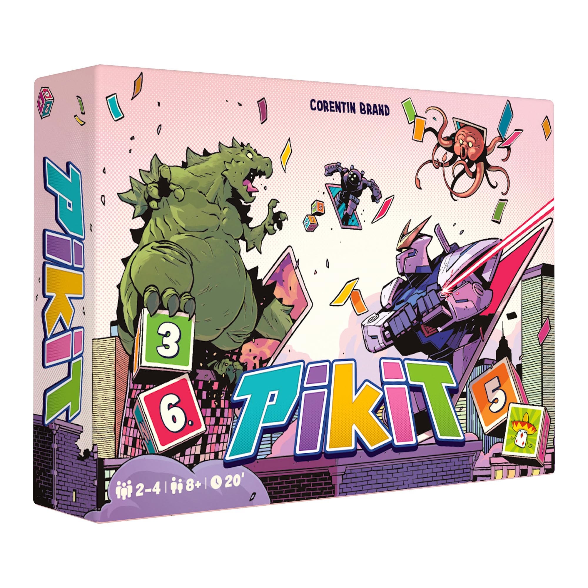 Repos Production | Pikit | Strategic Card Game | Ages 8+ | 2-4 Players | 10 Minutes Playing Time