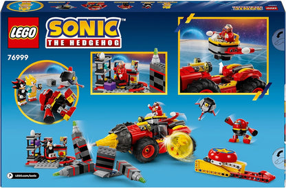 LEGO Sonic the Hedgehog Super Sonic vs. Egg Drillster, Video Game Toy for 8 Plus Year Old Kids, Boys & Girls, Adventure Set with Shadow and Dr. Eggman Characters 76999