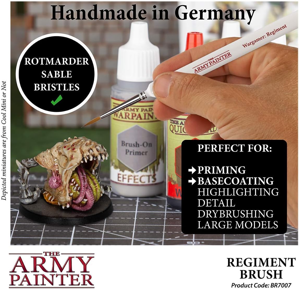 The Army Painter BR7007, White, Silver, Brown