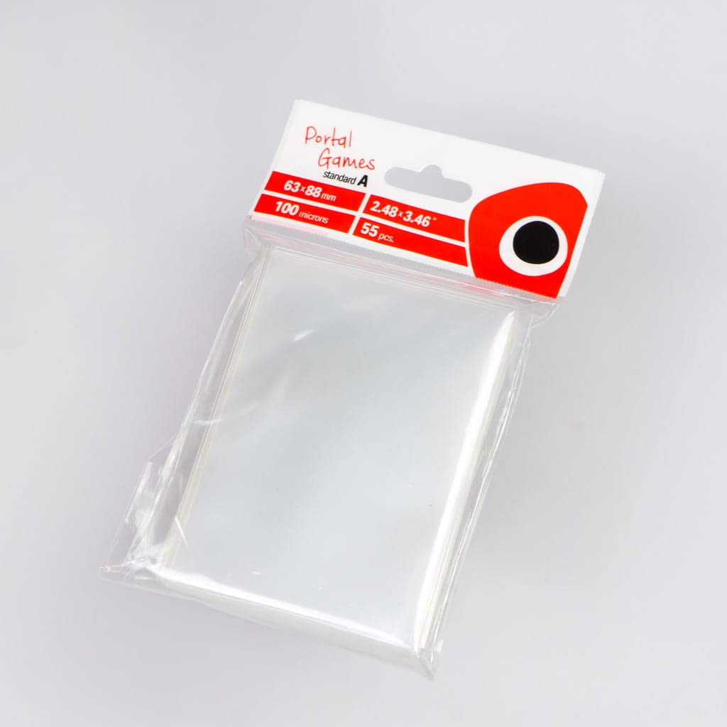 Clear Card Sleeves: Standard A (63 x 88 mm) = CCG
