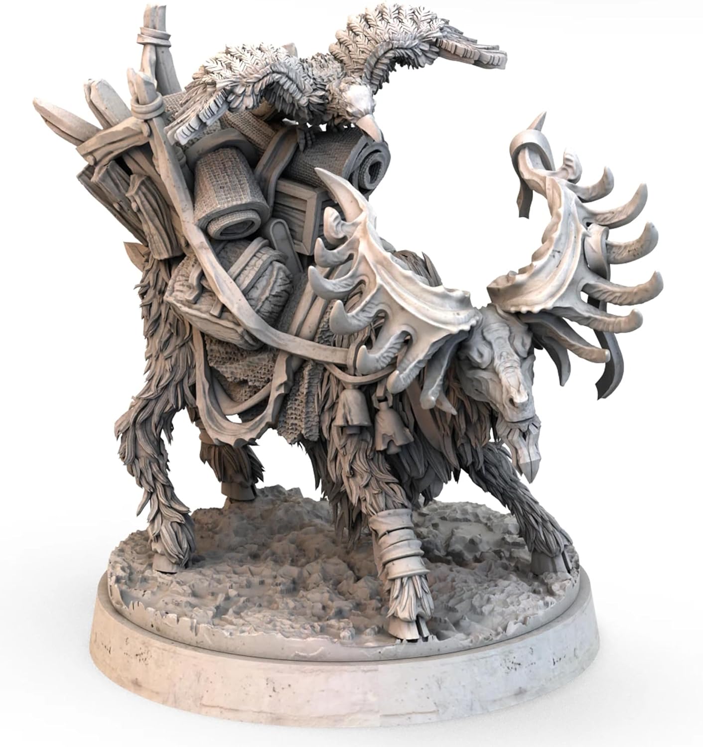 Awaken Realms Tainted Grail: Kings of Ruin Black Goat Miniature Upgrade - Enhance Your Game Experience! Ages 14+, 1-4 Players, 2-3 Hour Playtime, Made