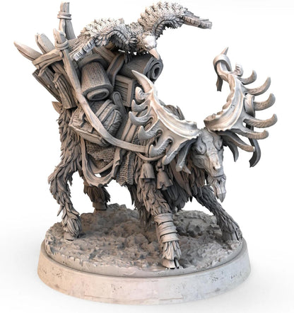 Awaken Realms Tainted Grail: Kings of Ruin Black Goat Miniature Upgrade - Enhance Your Game Experience! Ages 14+, 1-4 Players, 2-3 Hour Playtime, Made