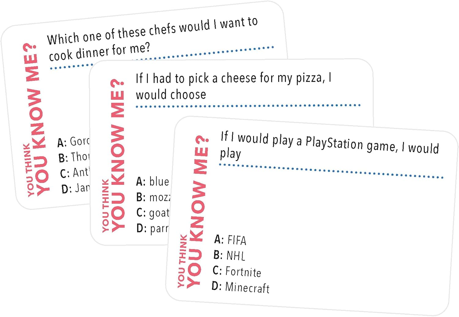 Gift Game: Know me, know you?