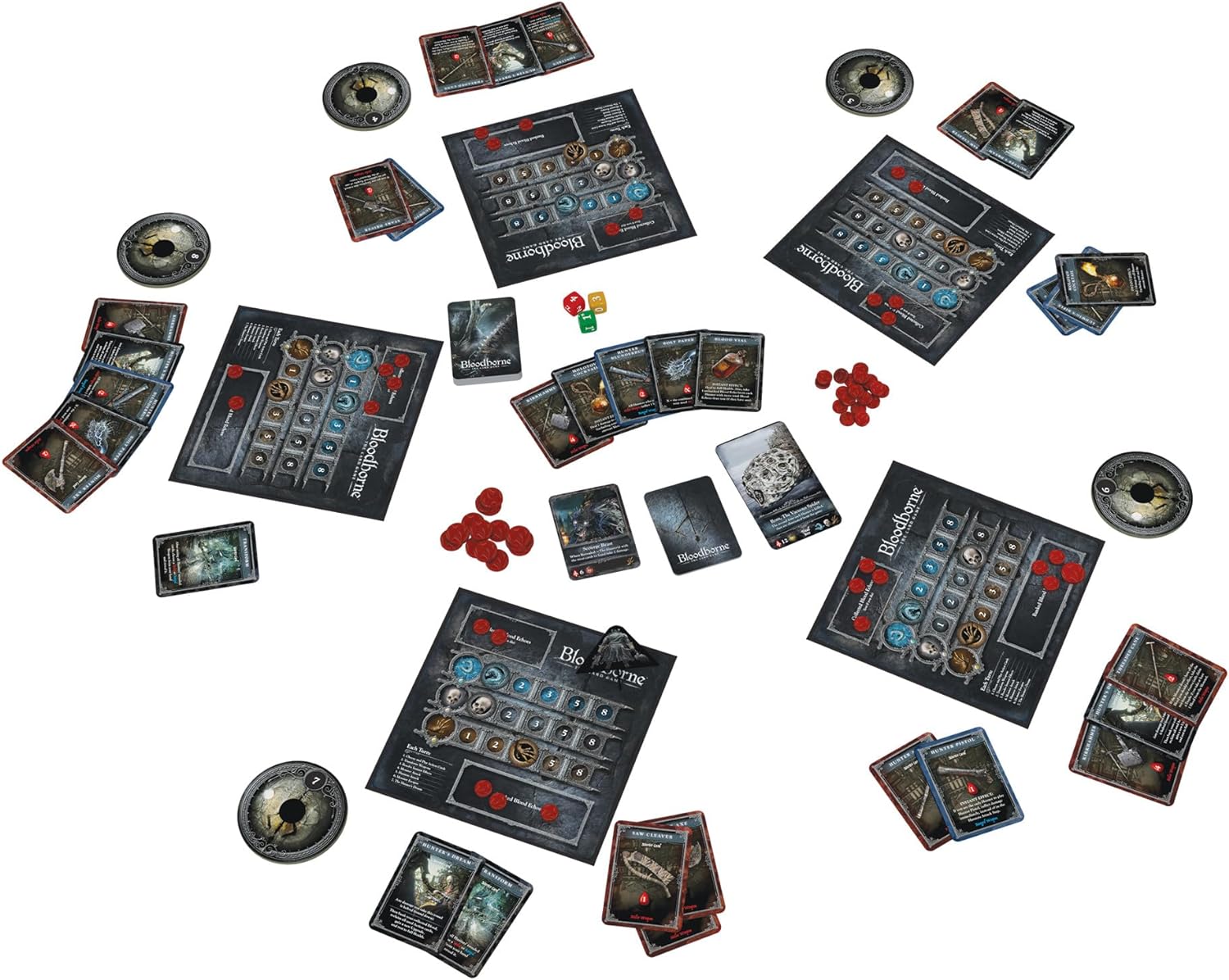 CMON | Bloodborne: The Card Game | Tabletop Game | Ages 14+ | 3-5 Players | 30-60 Minutes Playing Time
