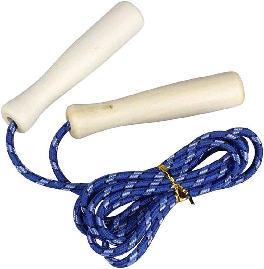CBUJHXQ Jump Rope Wood Handle Rope Adjustable Speed Jump Rope for Women Men Exercise Training Gym Jump Rope