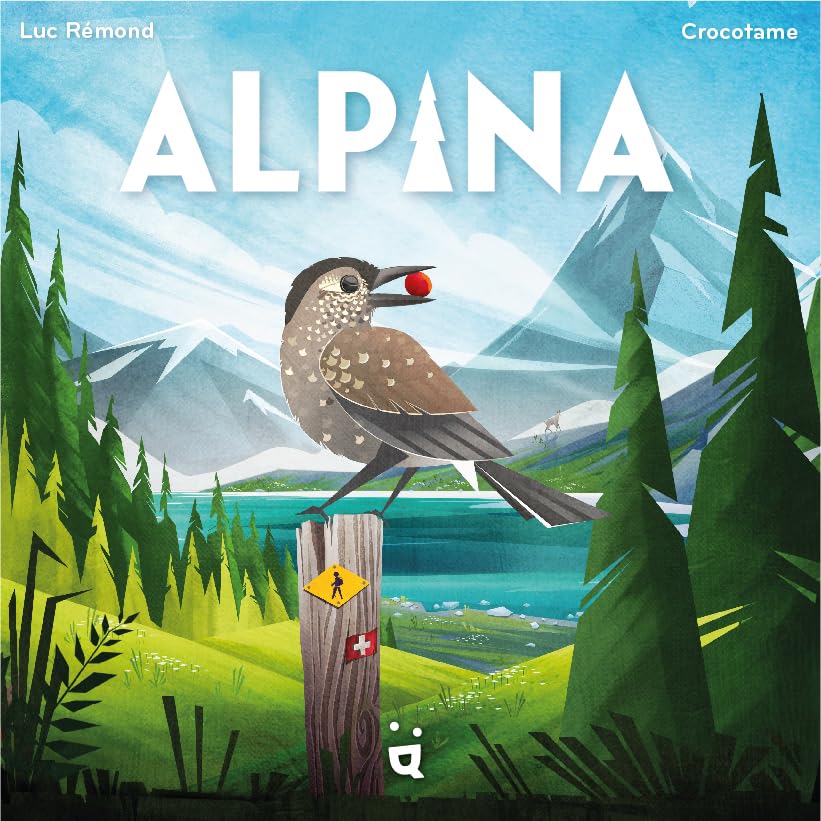 Helvetiq | Alpina | Card Game | Ages 10+ | 2-4 Players | 15 Minutes Playing Time