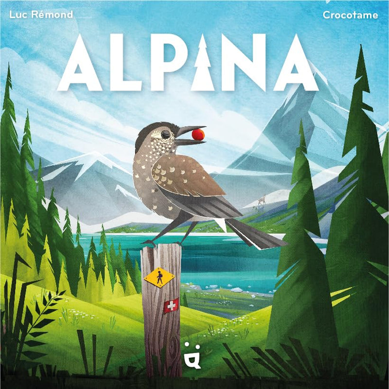 Helvetiq | Alpina | Card Game | Ages 10+ | 2-4 Players | 15 Minutes Playing Time