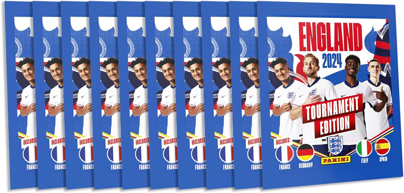 England 2024 Tournament Edition Official Sticker Collection - Pocket Tin