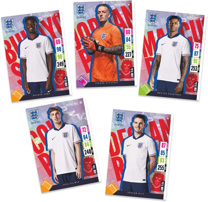 Panini England Adrenalyn XL 2024 Official Tournament Edition Trading Cards-Classic Tin, Mixed