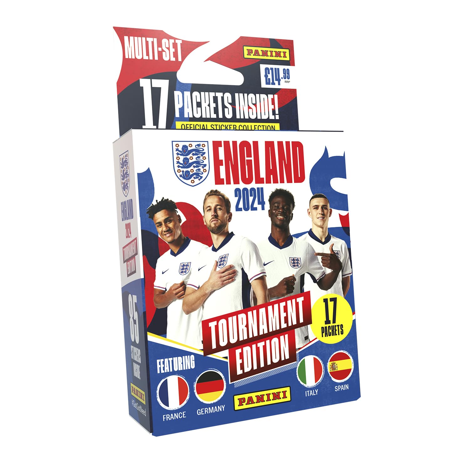 England 2024 Tournament Edition Official Sticker Collection - Mega Multiset Mixed Mixed