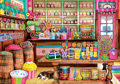 Educa - Puzzle de 1000 Piezas para Adultos | Tienda de Dulces. Incluye Pegamento Fix Puzzle. A Partir de 14 años (17104)
