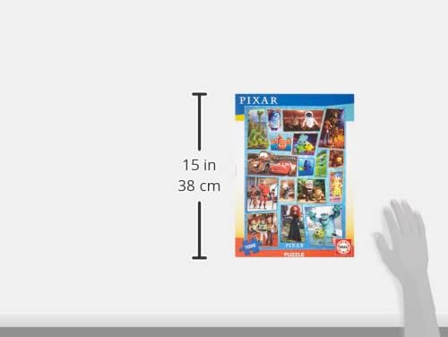Educa Borrás 18497 Disney Pixar Family 1,000 Piece Puzzle, Multicolored