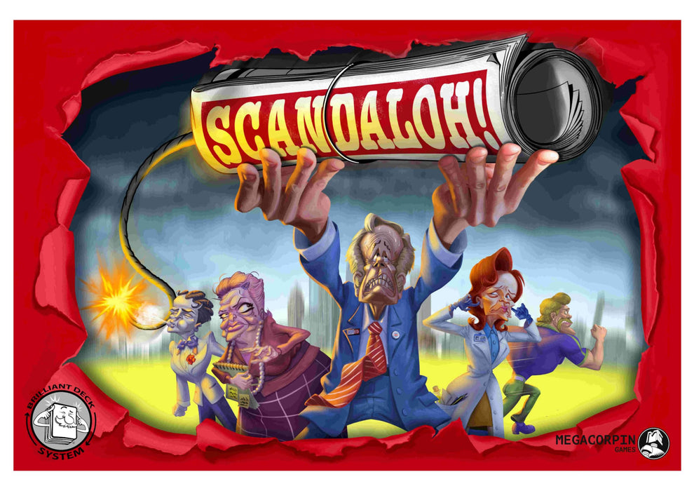 ScandalOh Board Game (English/Spanish Edition