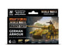 Vallejo VAL70205 AV Model Color Set-WWII German Armour (6), 17 ml (Pack of 6)