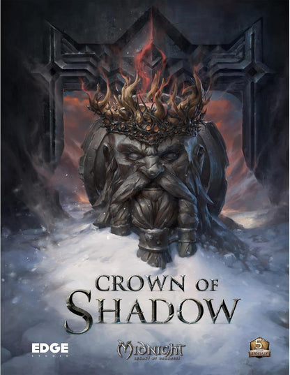 EDGE Studio Midnight Legacy of Darkness: Crown of Shadow SOURCEBOOK - Fantasy Roleplaying Game, Storytelling Strategy Game for Adults, Ages 14+, 2+ Players, 1+ Hour Playtime, Made by EDGE Studio