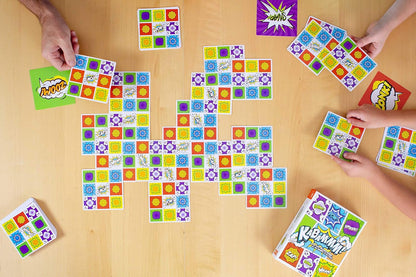 FoxMind Games: Kabammm! an Super Hero themed Game! Ideal for an Entire Family of Big and Little Heroes, Promotes Pattern Recognition, 2 to 6 Players, For Ages 7 and up