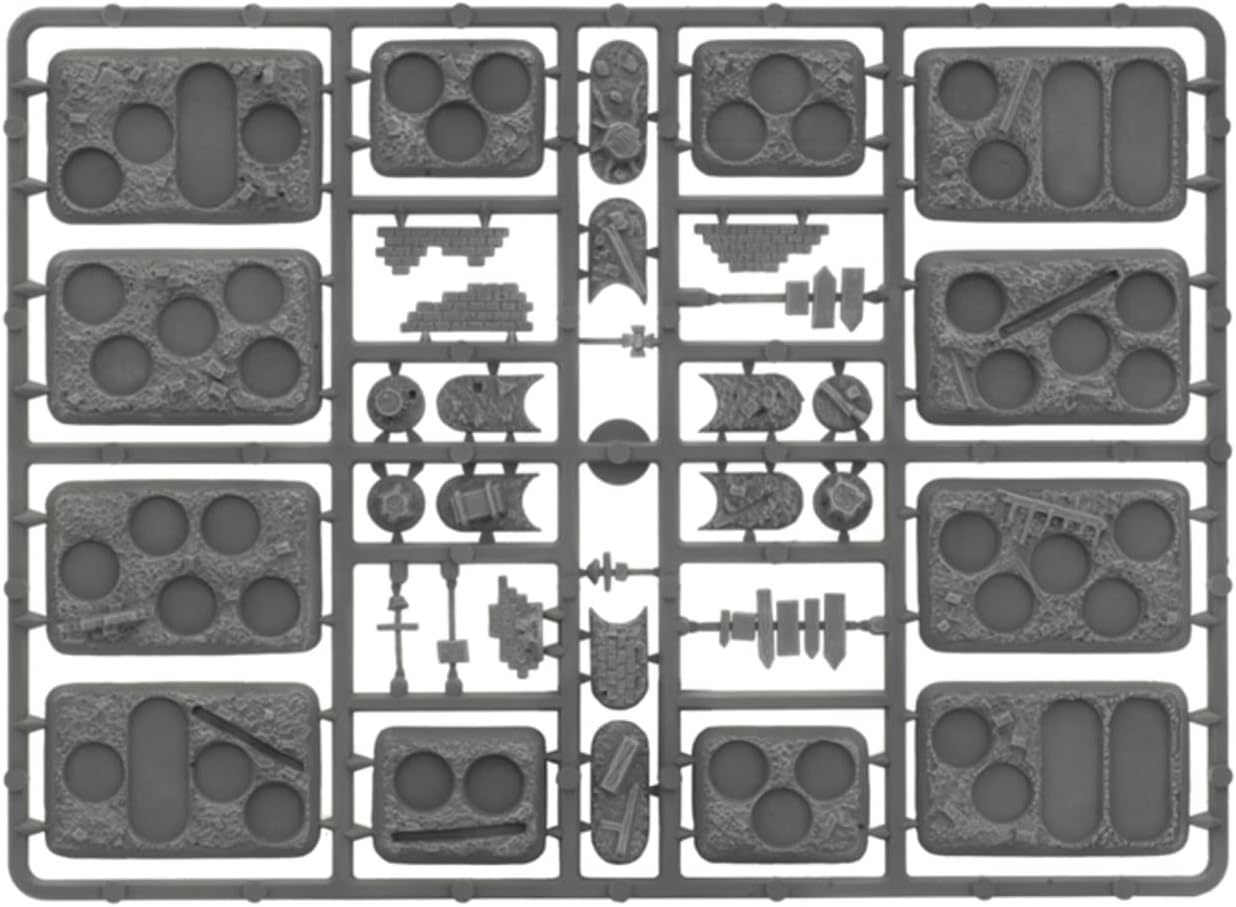 Plastic Bases: Urban Rubble