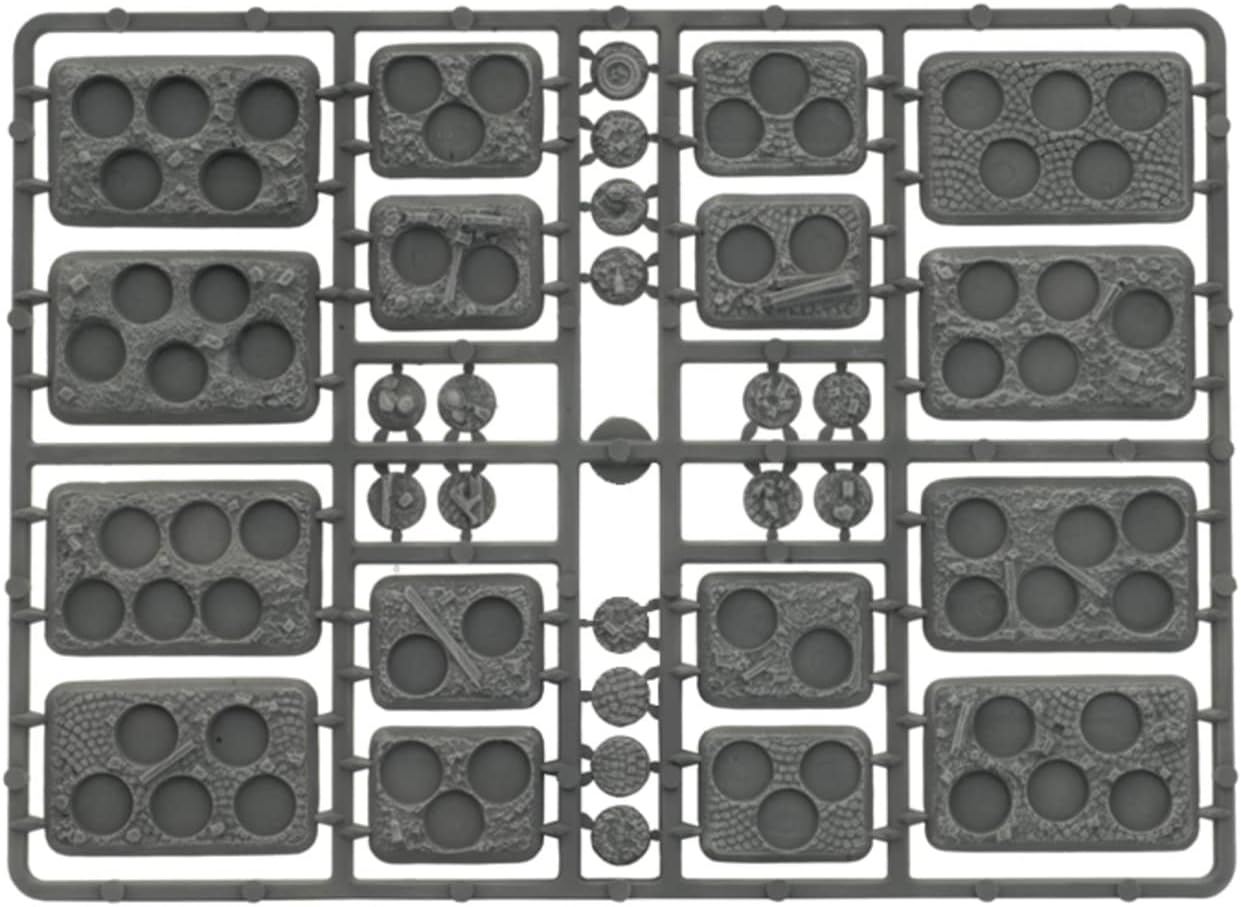 Plastic Bases: Urban Rubble