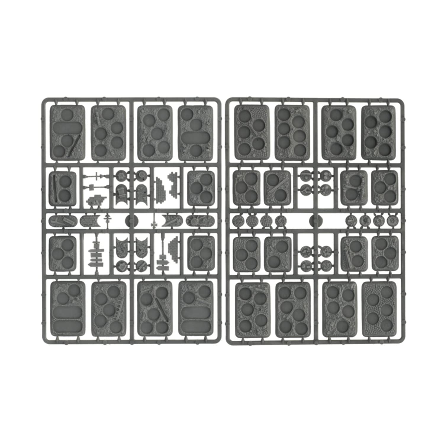 Plastic Bases: Urban Rubble