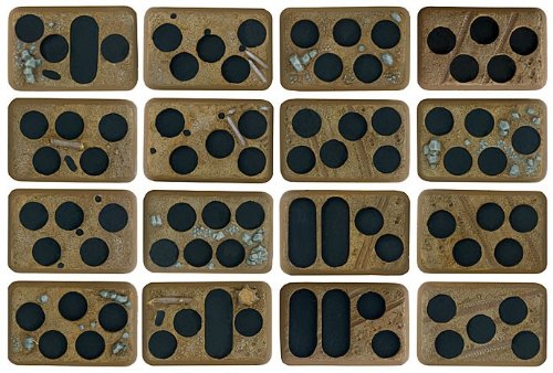 Flames Of War: Plastic Bases - Rural