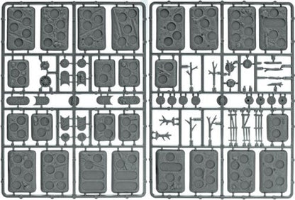 Flames Of War: Plastic Bases - Rural