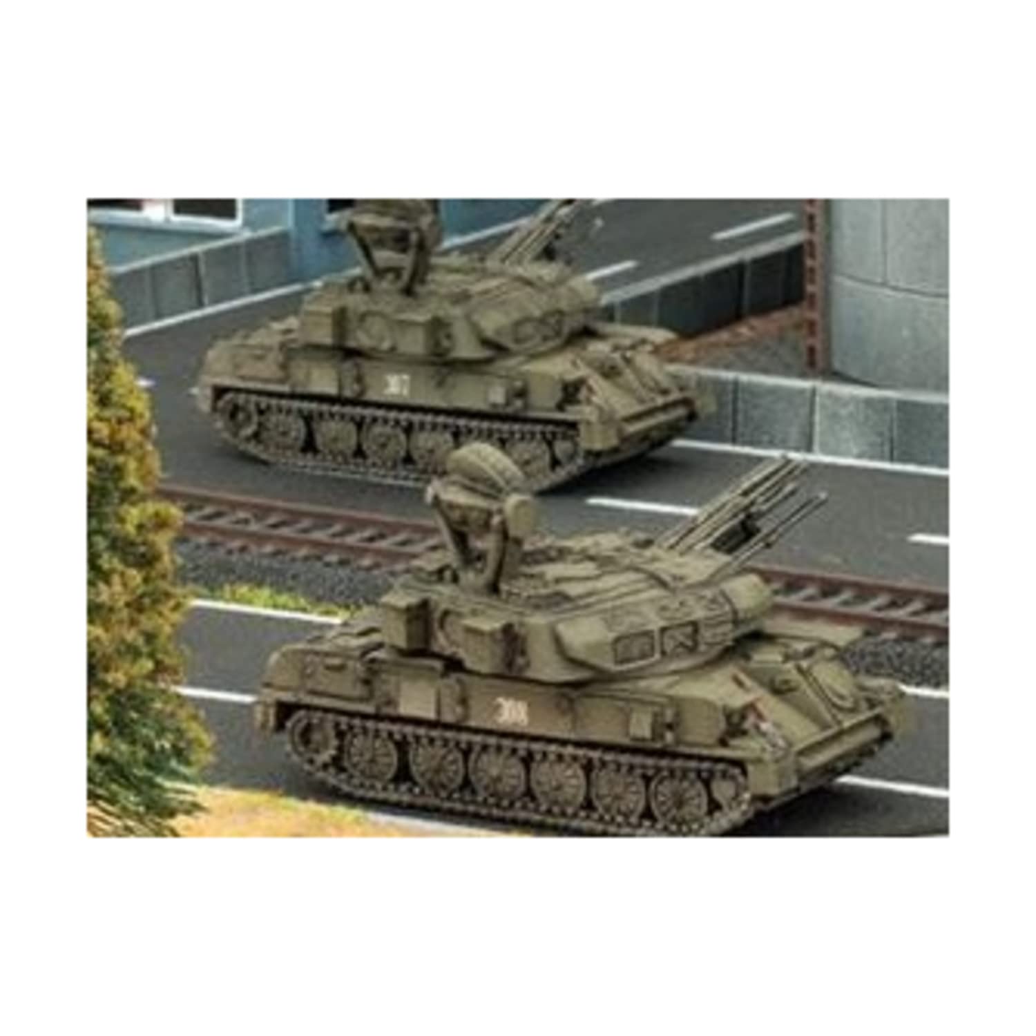 Flames of War Team Yankee Soviet ZSU-23-4 Shilka AA Platoon ~ MAR