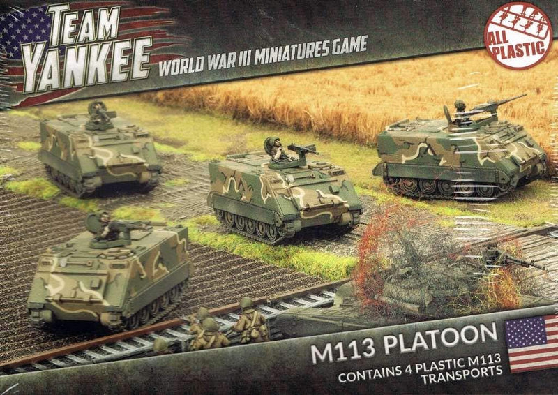 Flames of War Team Yankee US M113 Platoon (TUBX03, 4 units