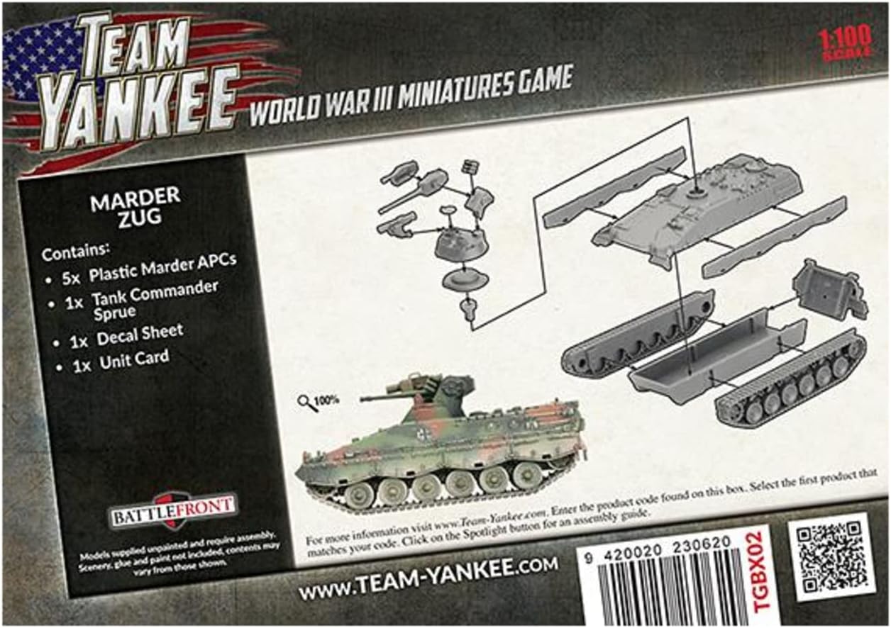 Battlefront Miniatures Team Yankee: West German - Marder Zug